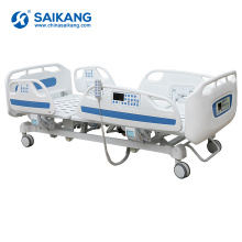 SK002 Cinco funciones eléctricas Hospital Icu plegable cama